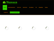 Tablet Screenshot of gruponeoceca.com